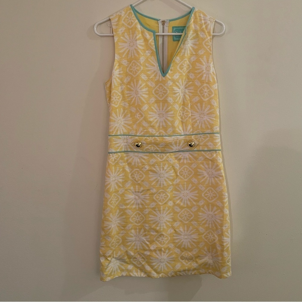 Sail to Sable Belted at the Breakers Dress Size 4‎ - Picture 2 of 6